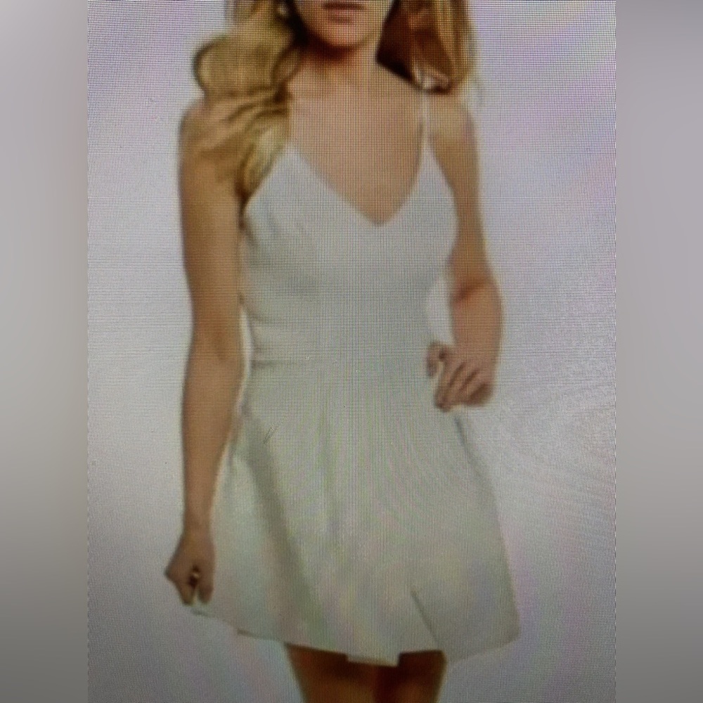 Gianni Bini (GB) Fan Favs White Skater Dress